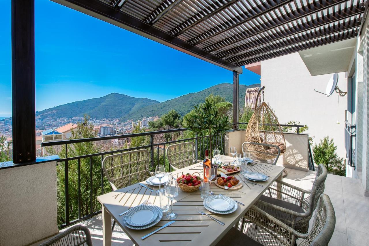 Villa Lazi Sea View Budva Dış mekan fotoğraf